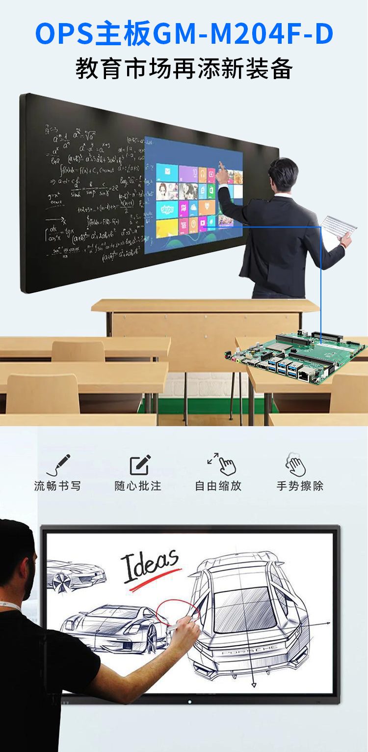 【高能計算機(jī)新品發(fā)布】飛騰D2000國產(chǎn)OPS主板，讓教育設(shè)備智慧融合！(圖1)