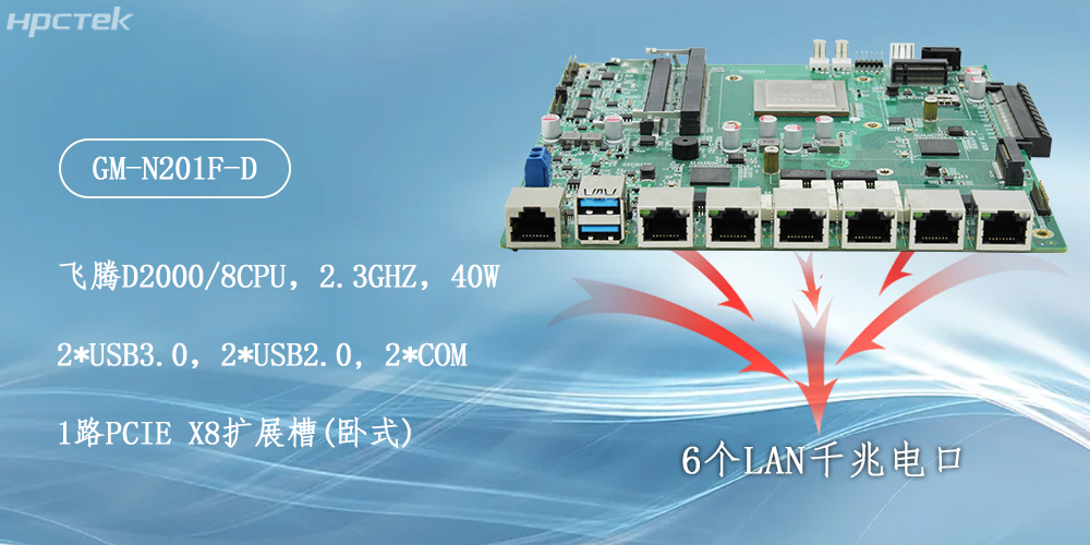 飛騰主板，6個(gè)千兆電口助力構(gòu)建安全化生態(tài)(圖2)